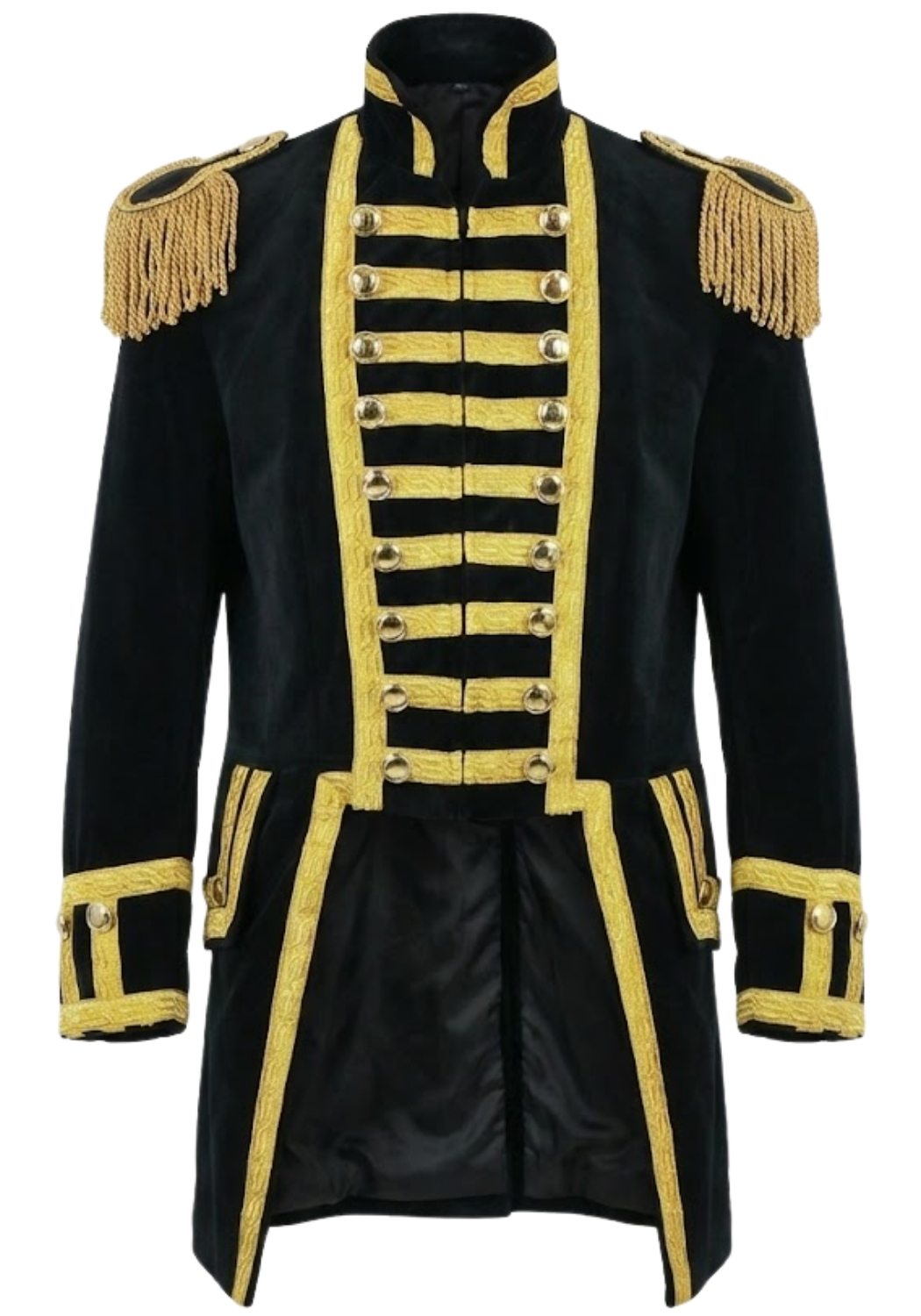 Carnavalsjas Heren Fantasy Zwart Lang - Festivales