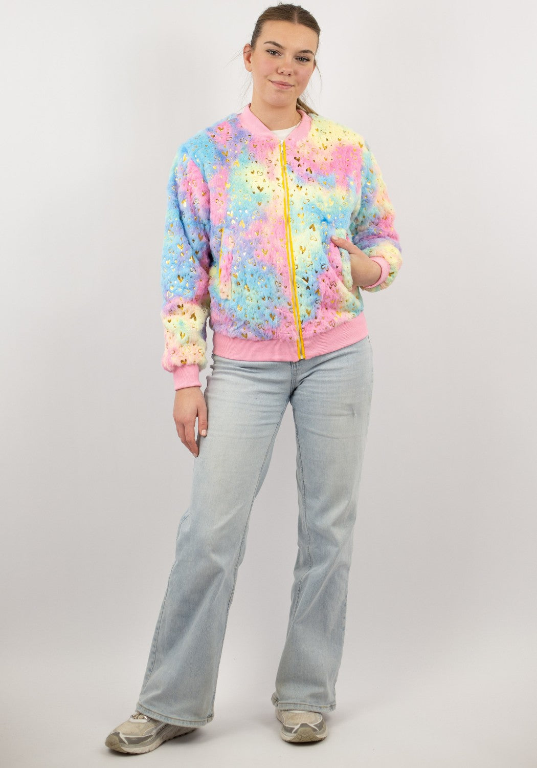 Carnavalsjas Dames Bont Hartjes - Festivales