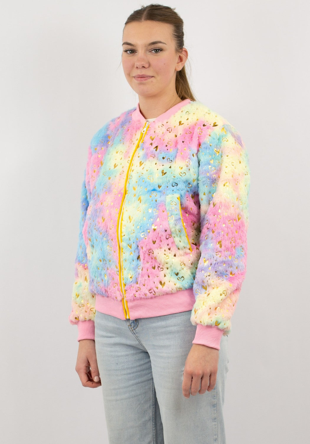 Carnavalsjas Dames Bont Hartjes - Festivales