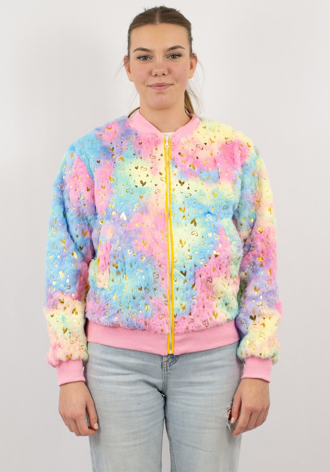 Carnavalsjas Dames Bont Hartjes - Festivales