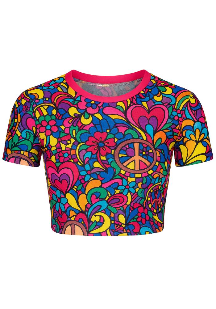 Crop Top Colorful Dream - Festivales