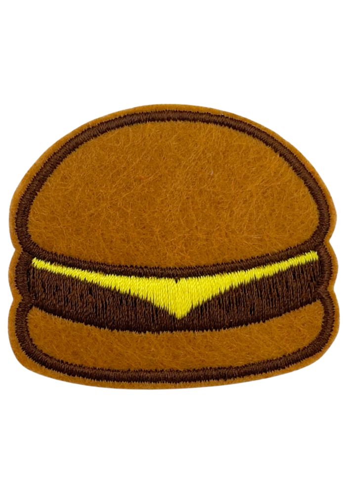 Emoji embleem hamburger