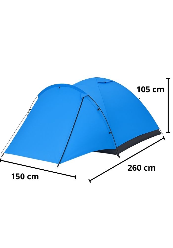 Sea Blue Luxe - Festival Opzet Tent 2-personen - Festivales