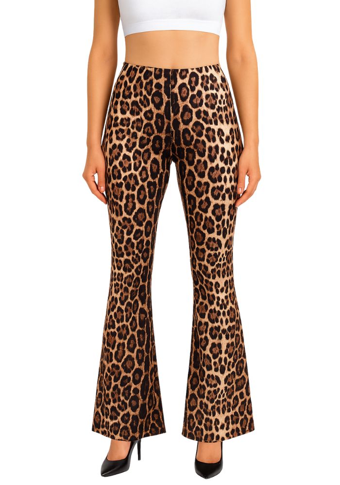 Flared Broek Jachtluipaard - Festivales