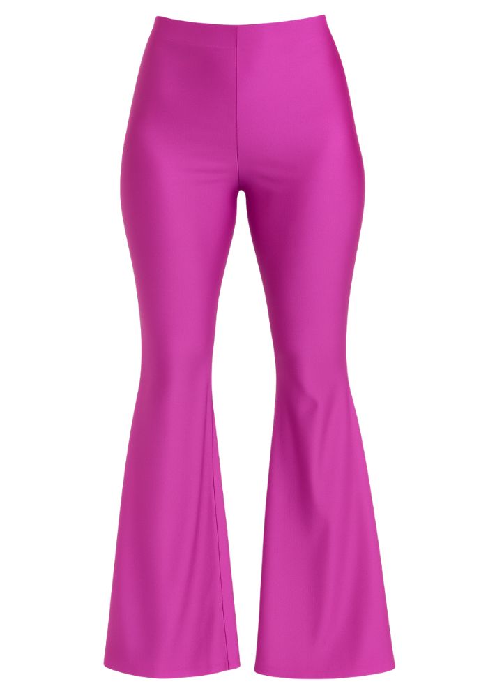 Flared Broek Neon Paars - Festivales