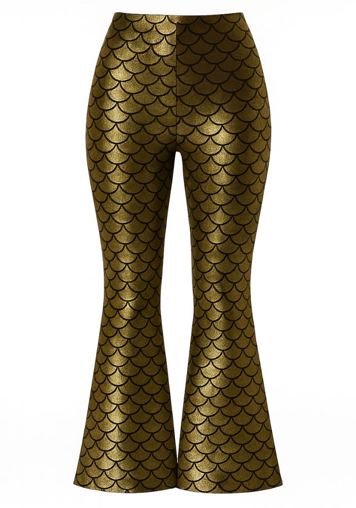 Flared Broek Schubben - Festivales