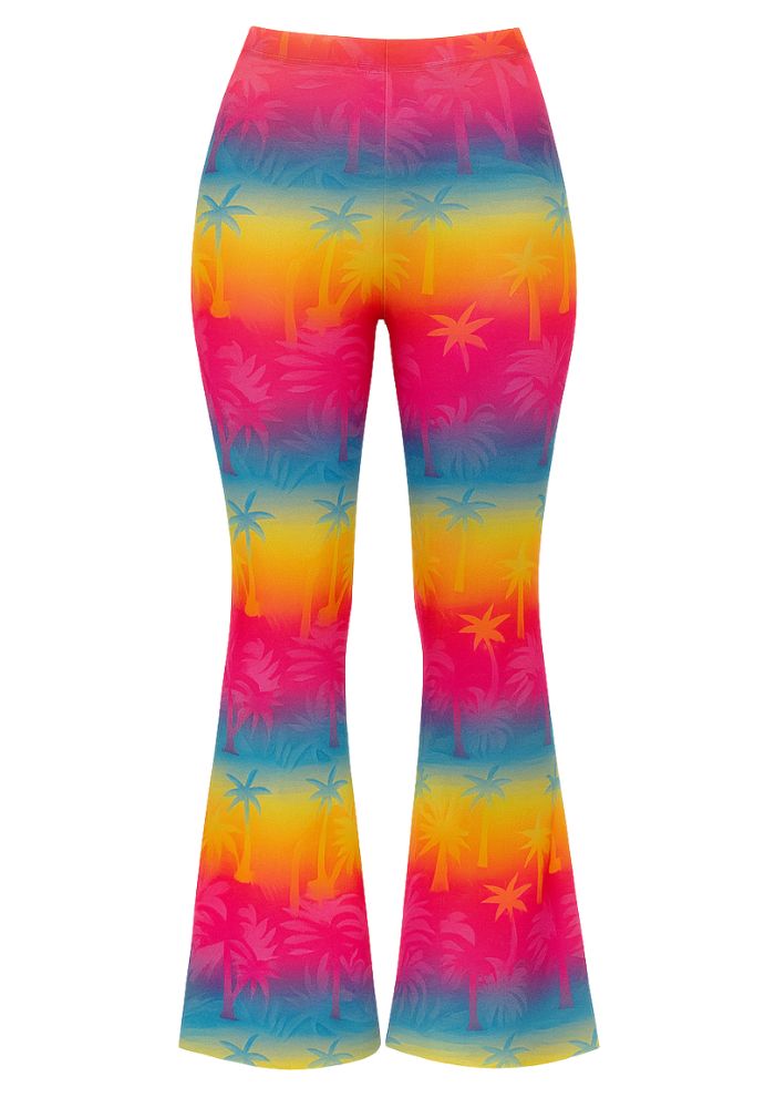 Flared Broek Tropicana - Festivales