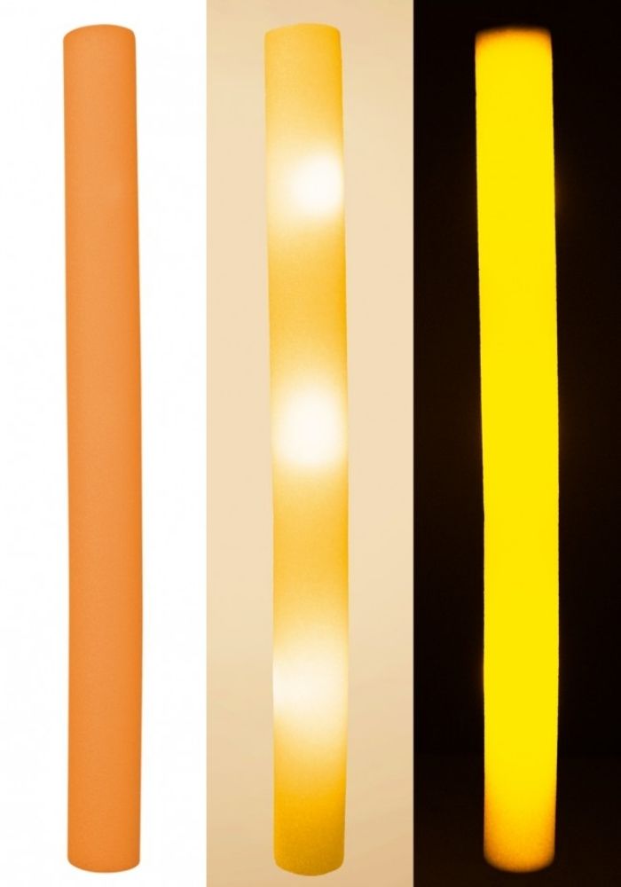 Foam Stick Led-Licht Oranje - Festivales