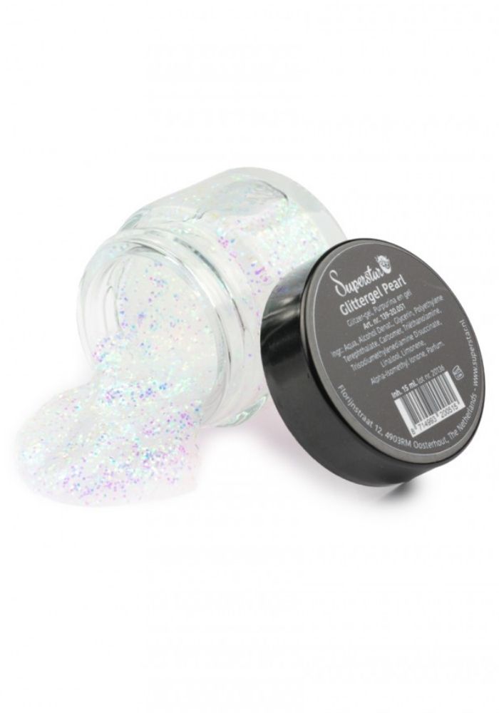 Gel Superstar Glitterparlemoer (Huid&Haar) 15ml - Festivales