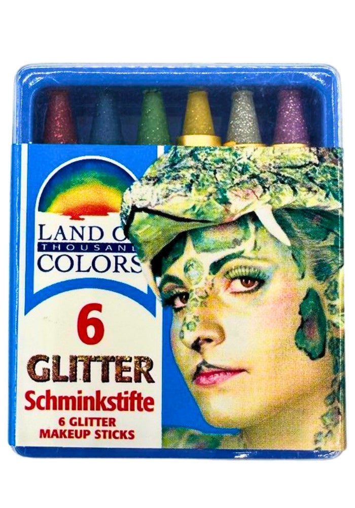Glitter Stiften 6 Stuks - Festivales