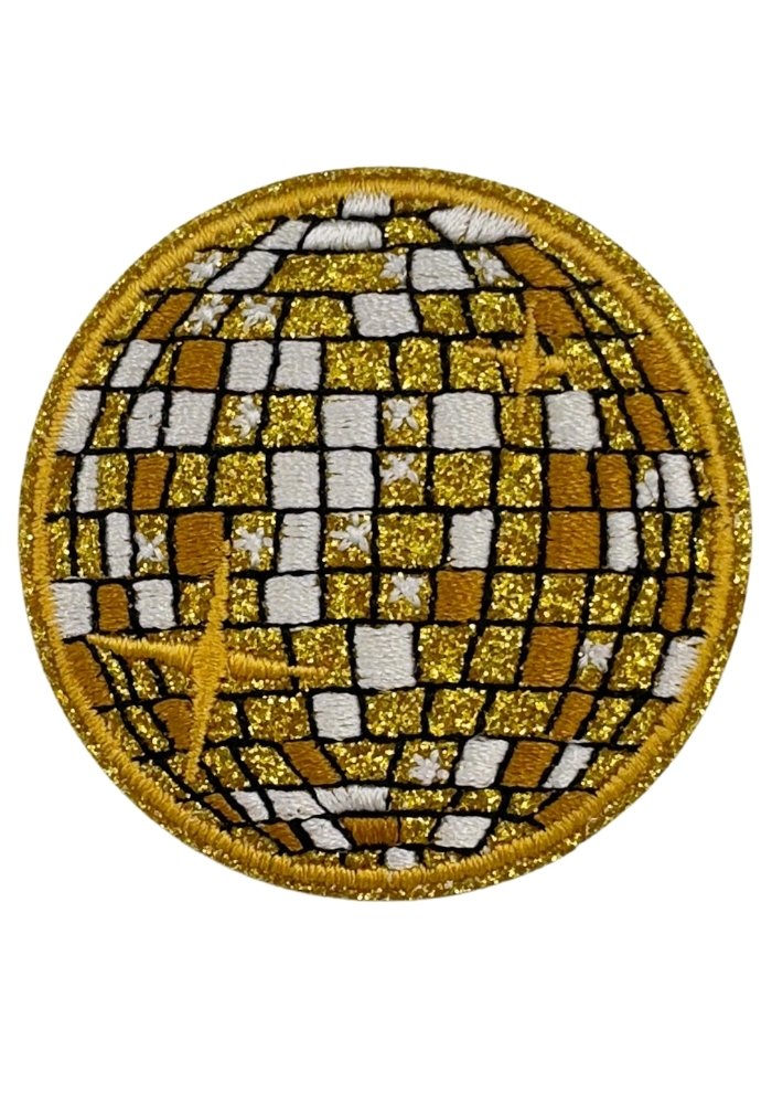 Discobal Goud Glitter - Carnavals Embleem - Festivales