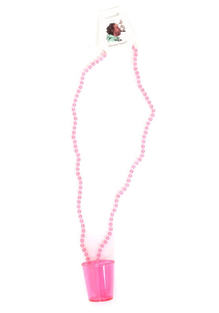 Shotglaasje Ketting Roze - Festivales