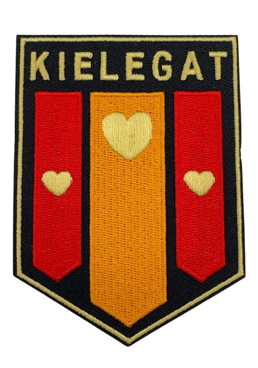 Schild Met Hartjes - Kielegat Embleem - Festivales