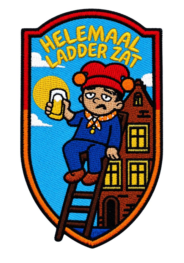 Helemaal Ladder Zat - Kielegat Embleem - Festivales