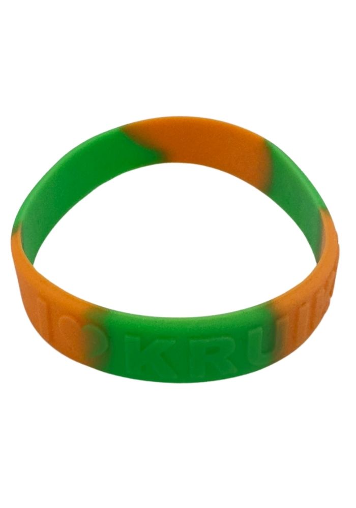 Kruikenstad armband rubber voorkant