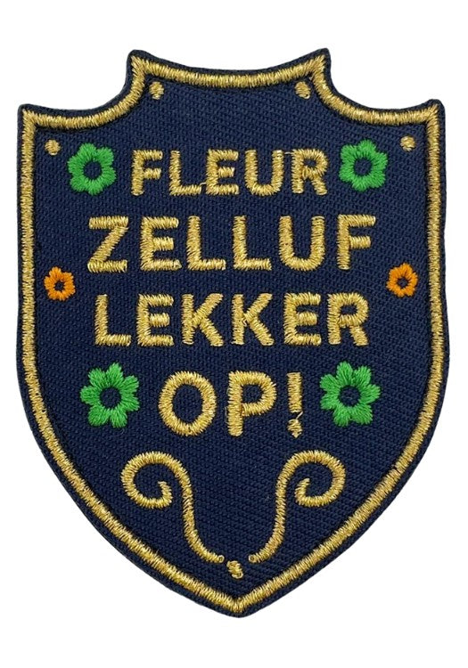 Fleur Schild - Kruikenstad Embleem - Festivales