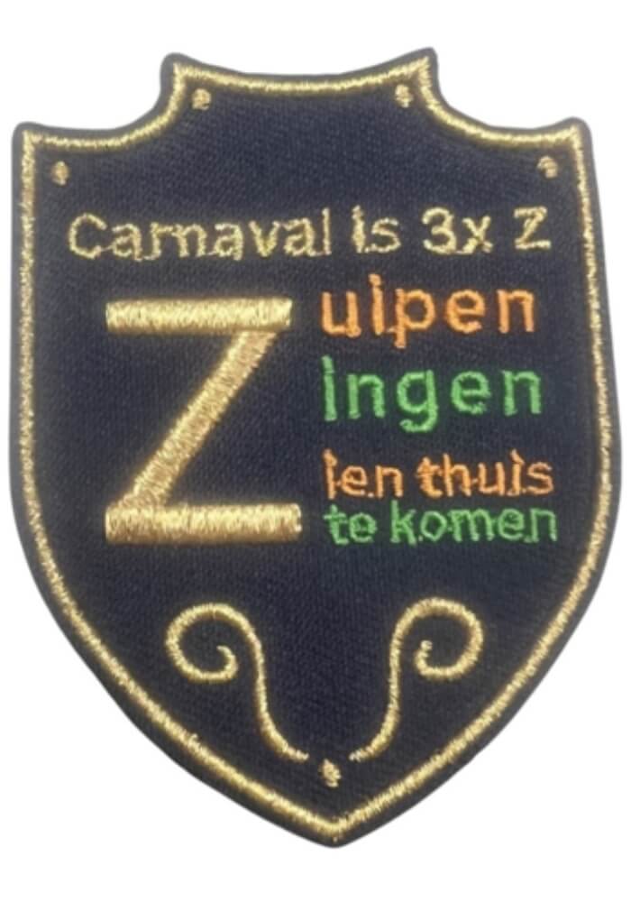 3x Z Schild - Kruikenstad Embleem - Festivales