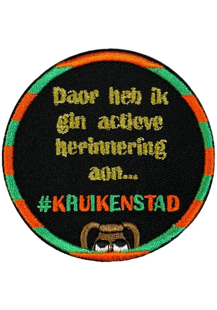 Gin Actieve Herinnering Aon - Kruikenstad Embleem - Festivales