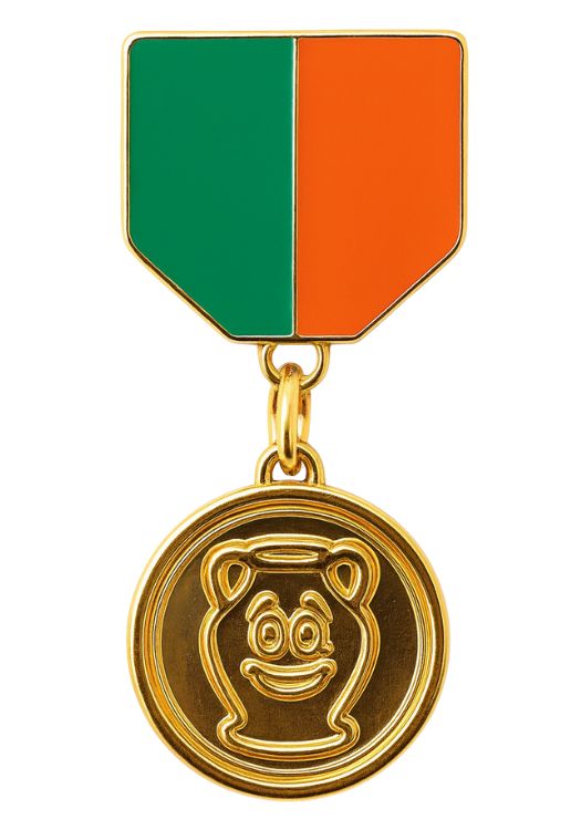 Kruikenstad Pin Medaille Met Kruik - Festivales