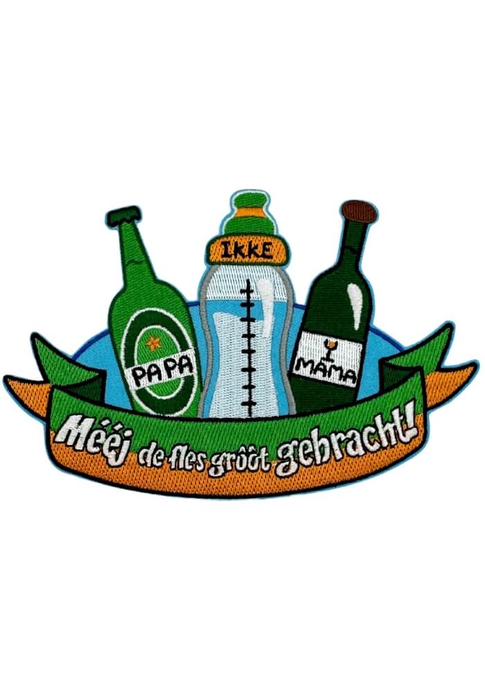 Meej De Fles Groot Gebracht - Kruikenstad Rugembleem - Festivales