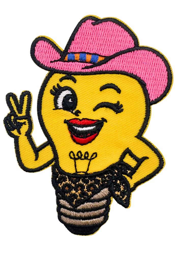 Cowboy Lamp - Lampegat Embleem - Festivales