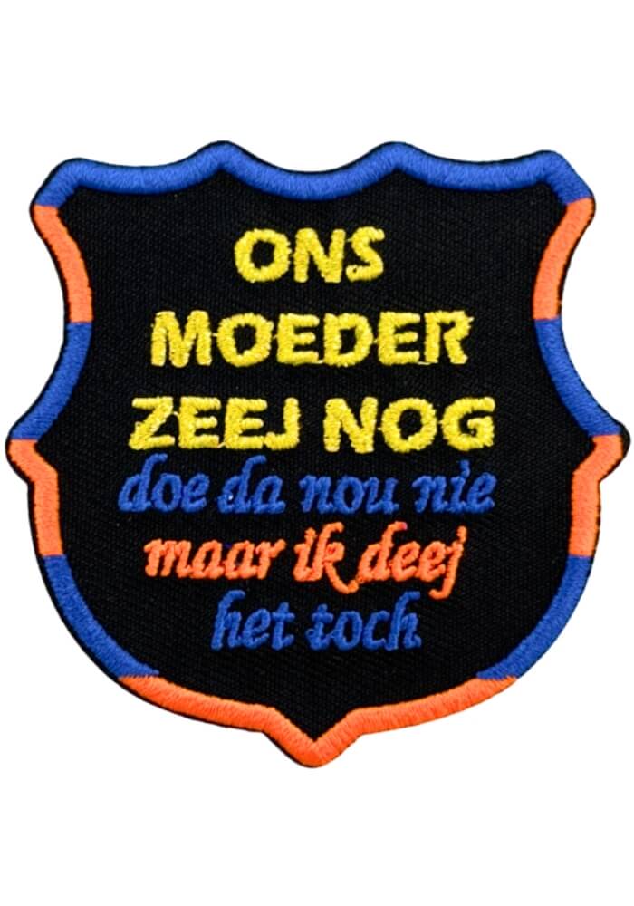 Ons Moeder Zeej Nog - Lampegat Embleem - Festivales