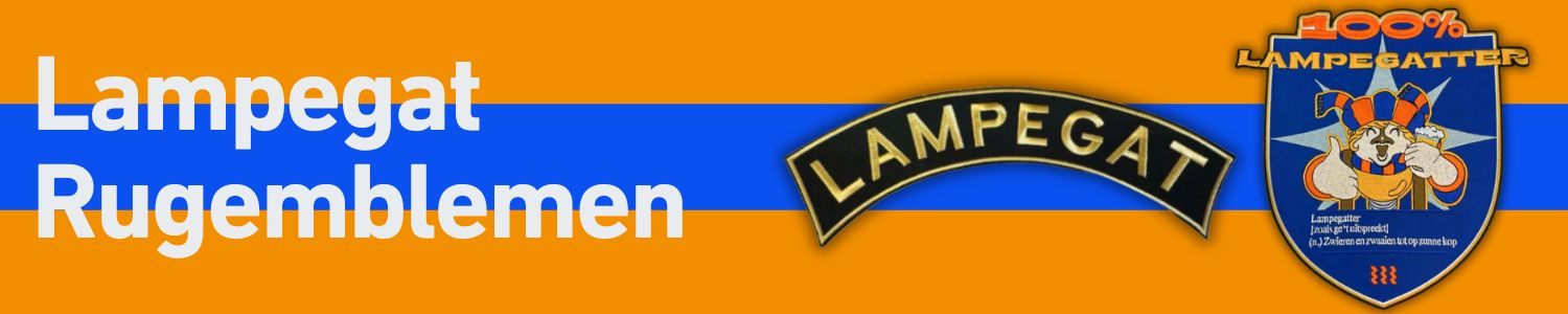 Lampegat rugemblemen collectie banner