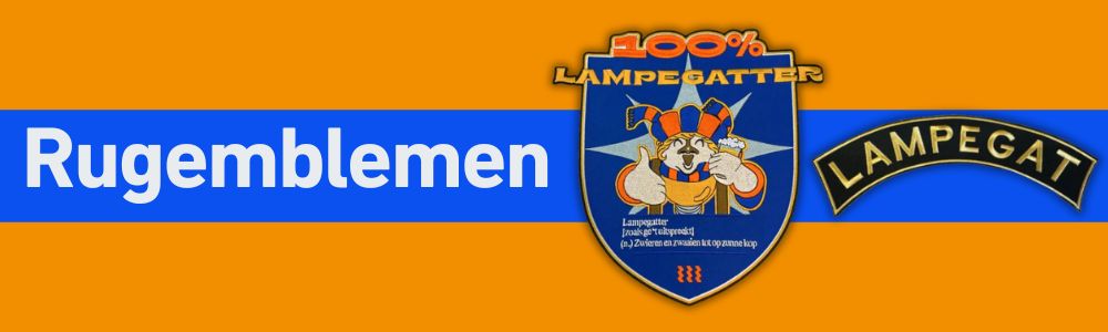 Lampegat rugemblemen collectie banner