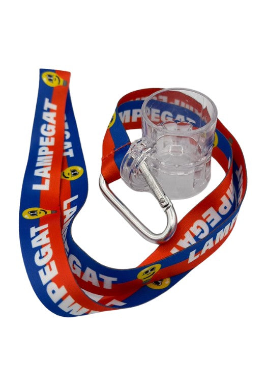 Lampegat Shotglaasje Aan Keycord - Festivales