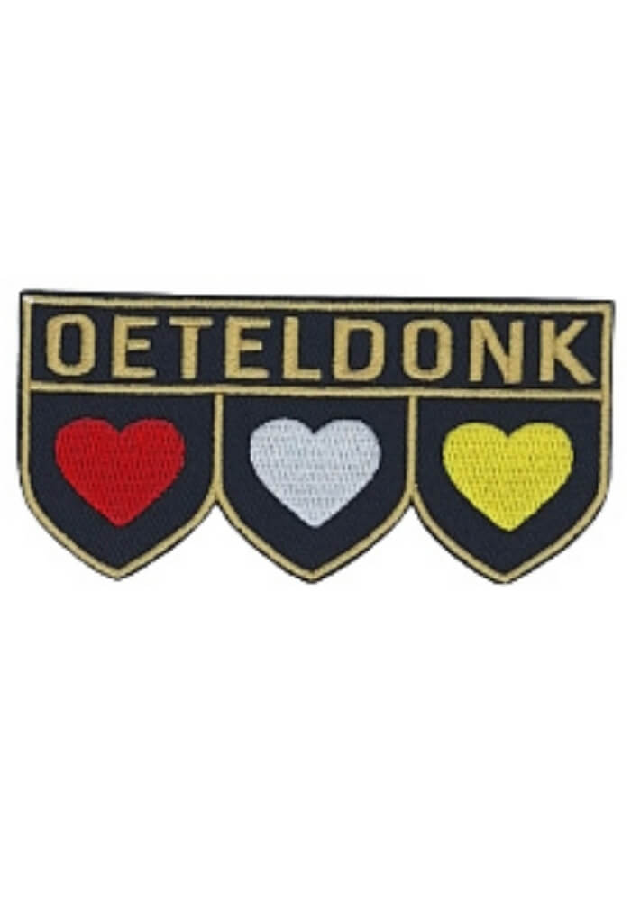 3 Hartjes Achterelkaar - Oeteldonk Embleem - Festivales