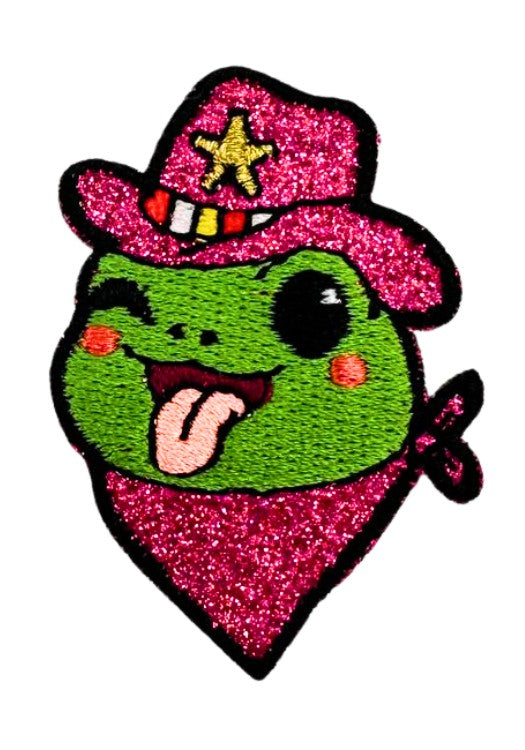 Cowboy Kikker Met Bandana - Oeteldonk Embleem - Festivales