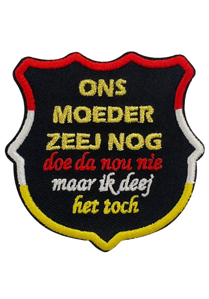 Oeteldonk embleem ons moeder zeej nog