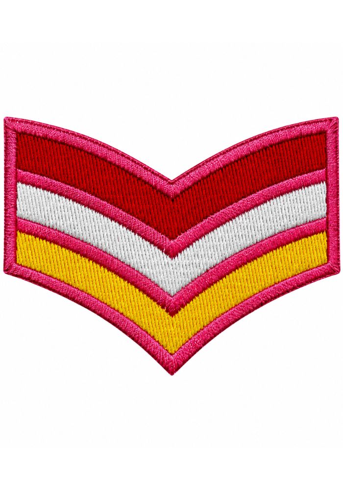 Rangstrepen Roze - Oeteldonk Embleem - Festivales