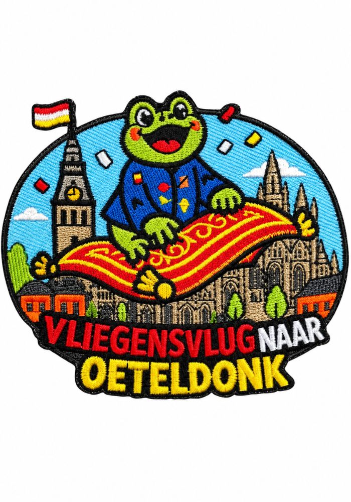 Vliegensvlug Naar Oeteldonk - Oeteldonk Embleem - Festivales