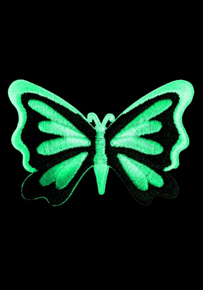 Glow In The Dark Vlinder - Oeteldonk Embleem - Festivales