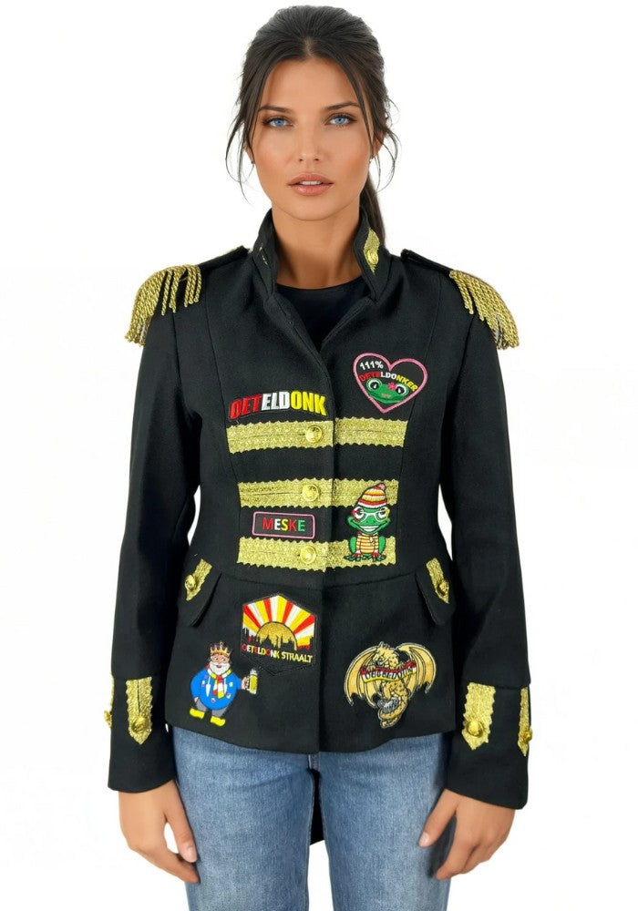 Oeteldonk Jasje - Uniform Wolvilt - Dames - Super Luxe - Festivales