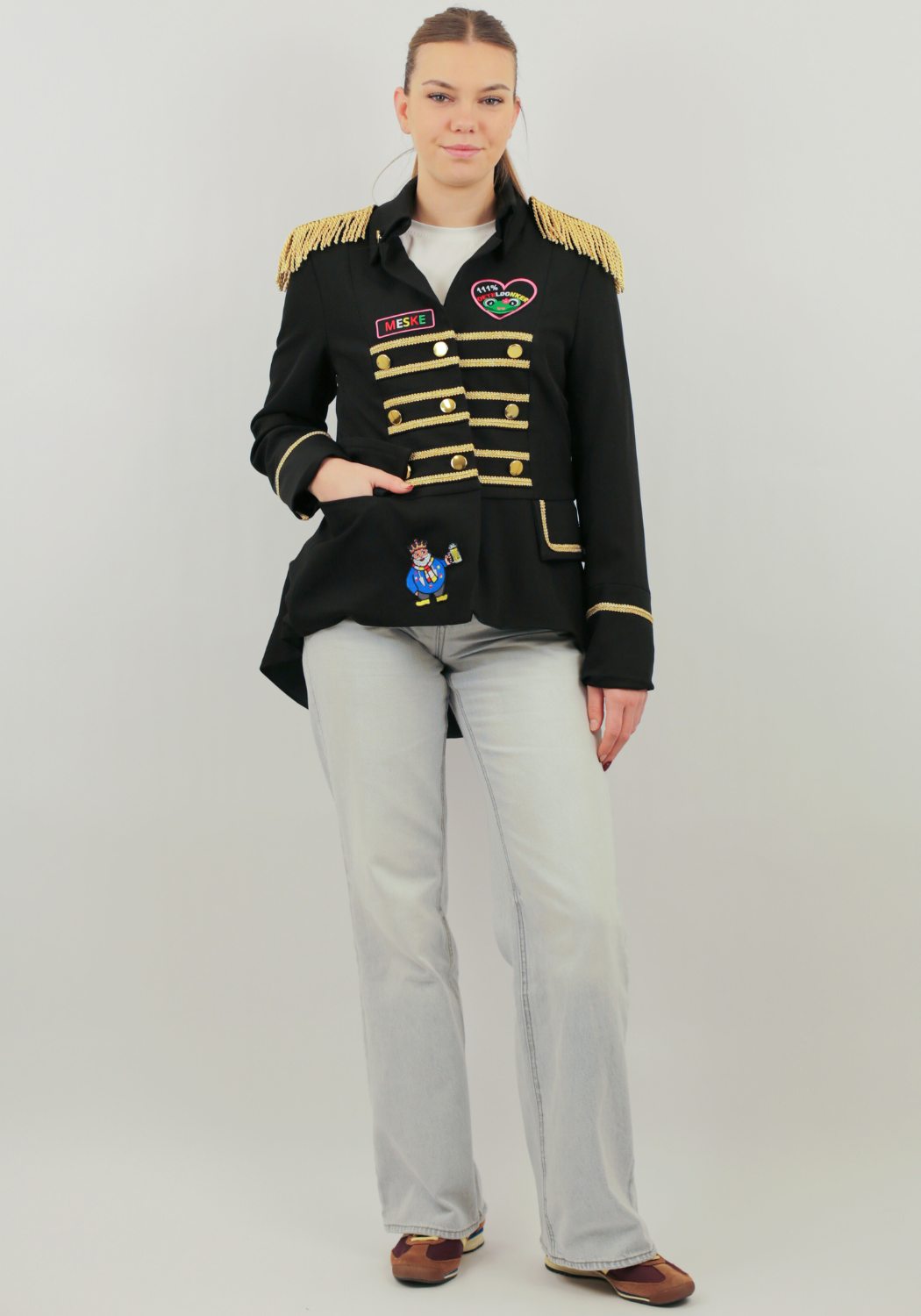 Oeteldonk Jasje - Deluxe - Dames - Gepimpt - Festivales