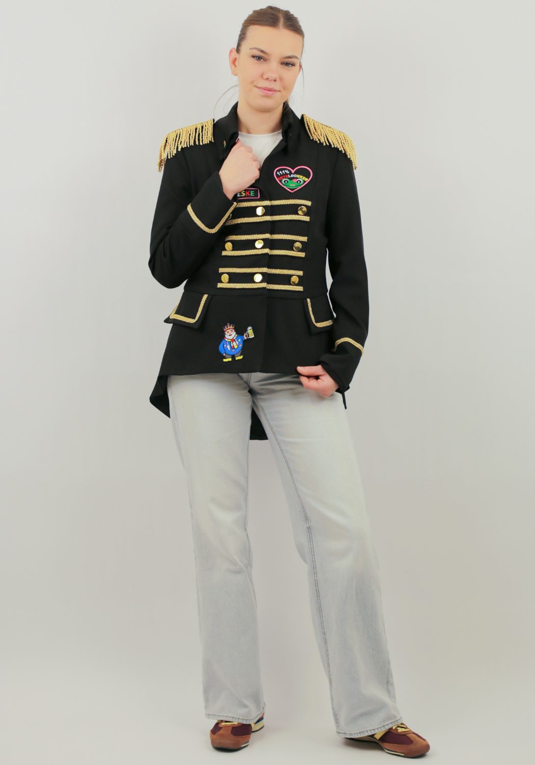 Oeteldonk Jasje - Deluxe - Dames - Gepimpt - Festivales