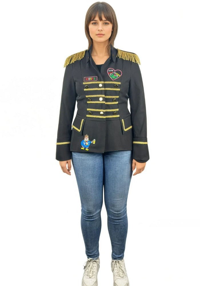 Oeteldonk Jasje - Deluxe - Dames - Gepimpt - Festivales