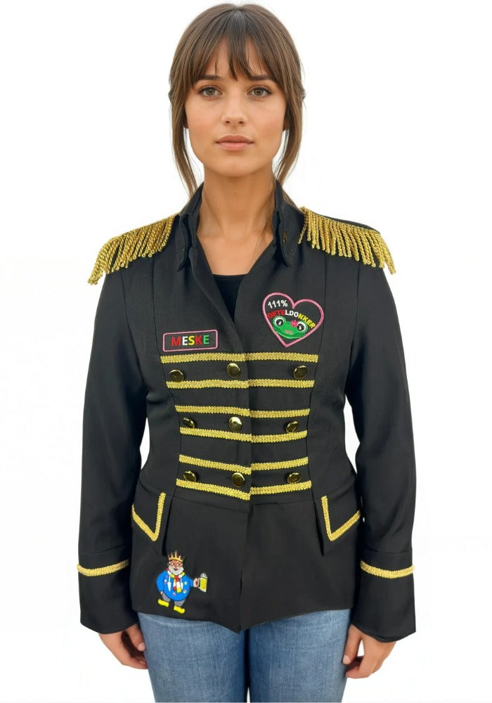 Oeteldonk Jasje - Deluxe - Dames - Gepimpt - Festivales