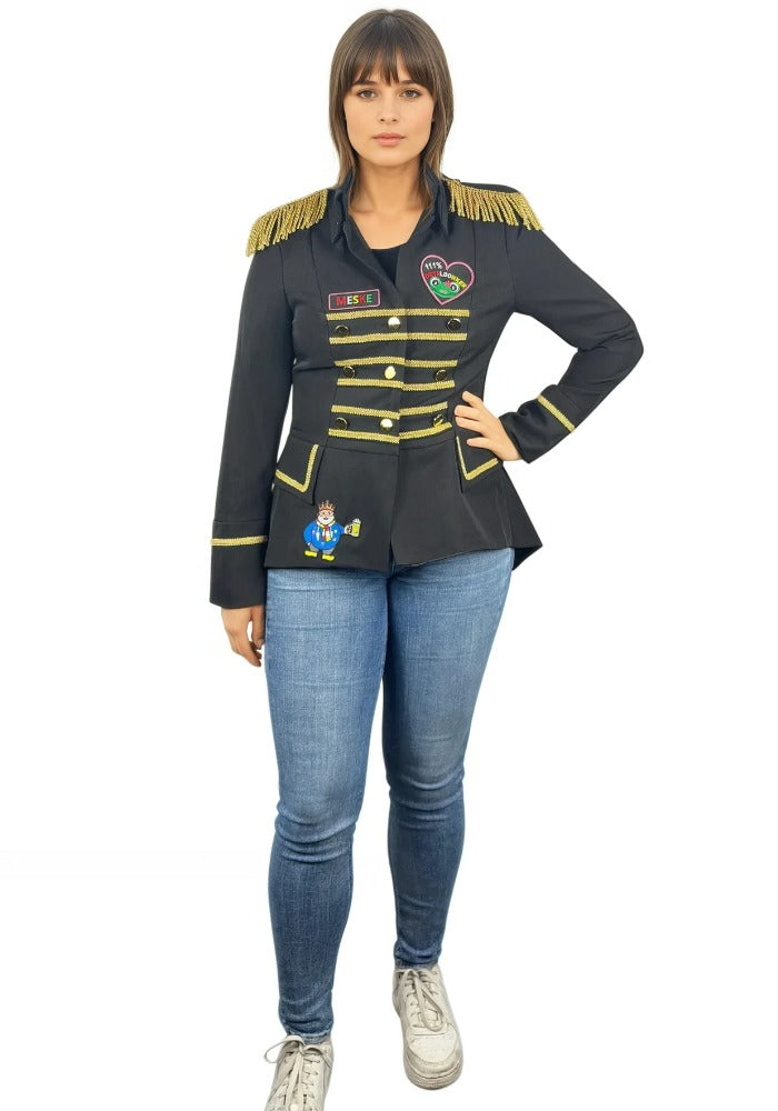 Oeteldonk Jasje - Deluxe - Dames - Gepimpt - Festivales