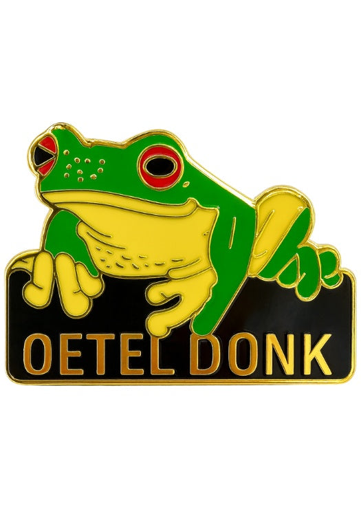 Kikker Met Tekst - Oeteldonk Pin - Festivales