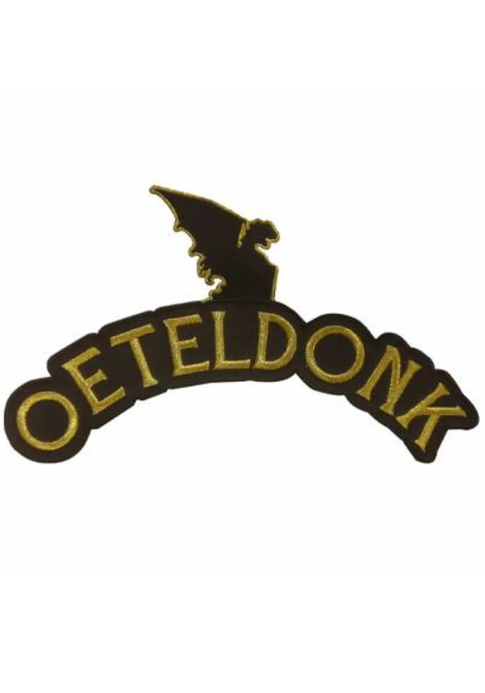 Oeteldonk Tekst Met Droak - Oeteldonk Rugembleem - Festivales