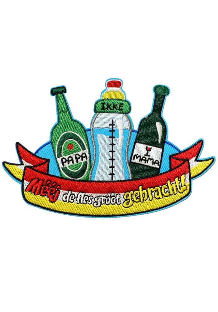 Meej De Fles Grôôt Gebracht - Oeteldonk Rugembleem - Festivales