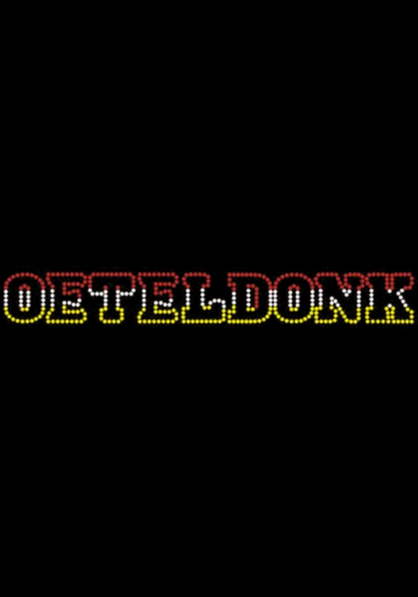Oeteldonk Strass Rugembleem - Tekst Horizontaal - Festivales
