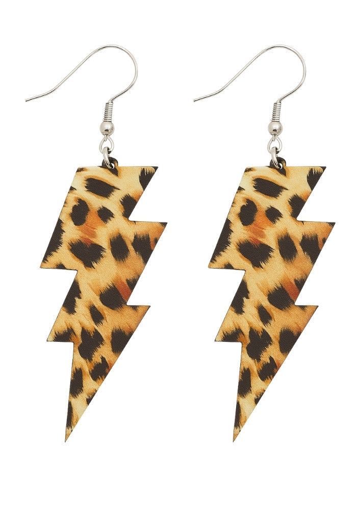 Oorbellen Bliksem Panter - Festivales