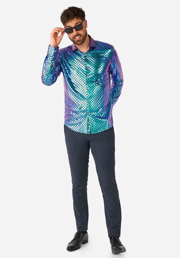 Fancy Fish Overhemd Shirt Heren - OppoSuits - Festivales