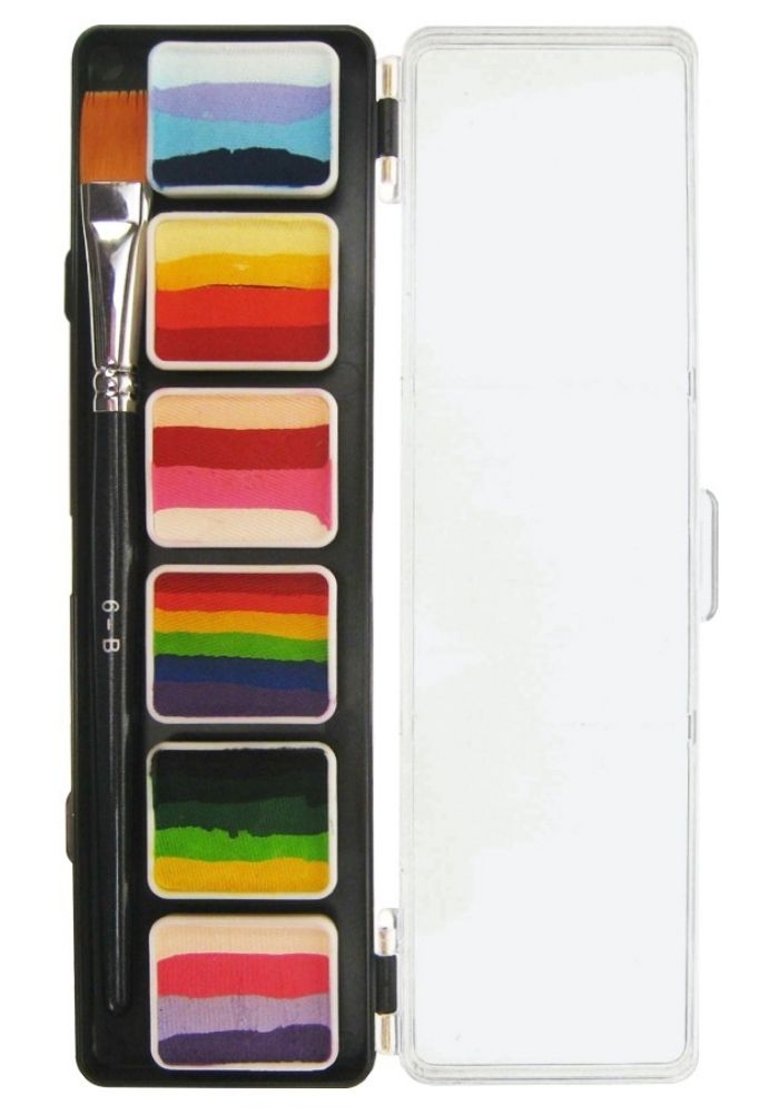 PXP Professional Colours Palet 6x6gr Splitcake A - Festivales