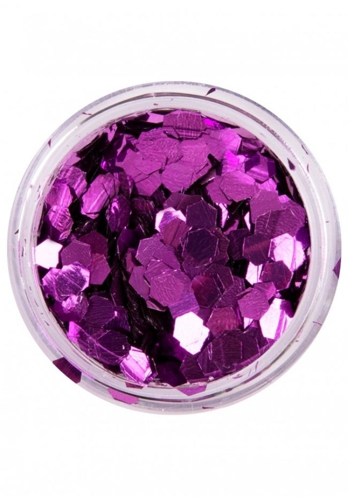 PXP Biodegradable Chunky Glitters 2.5gr Gr. Royal Purple - Festivales