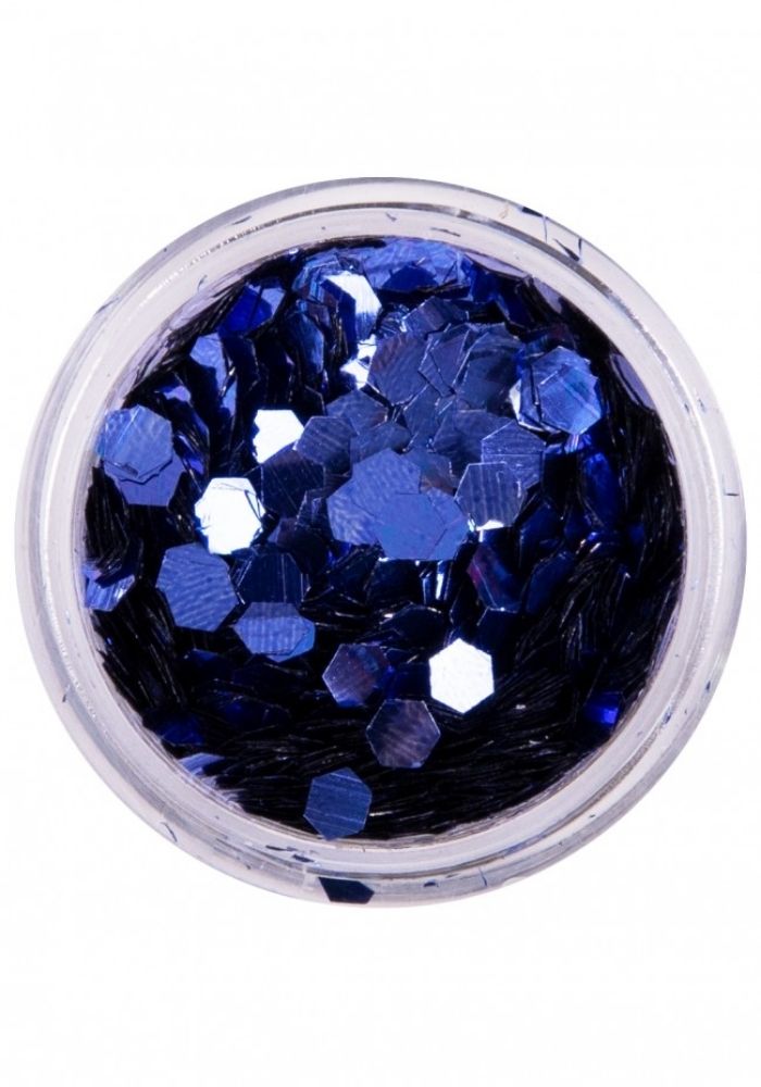 PXP Biodegradable Chunky Glitters 2.5gr Sapphire Blue - Festivales